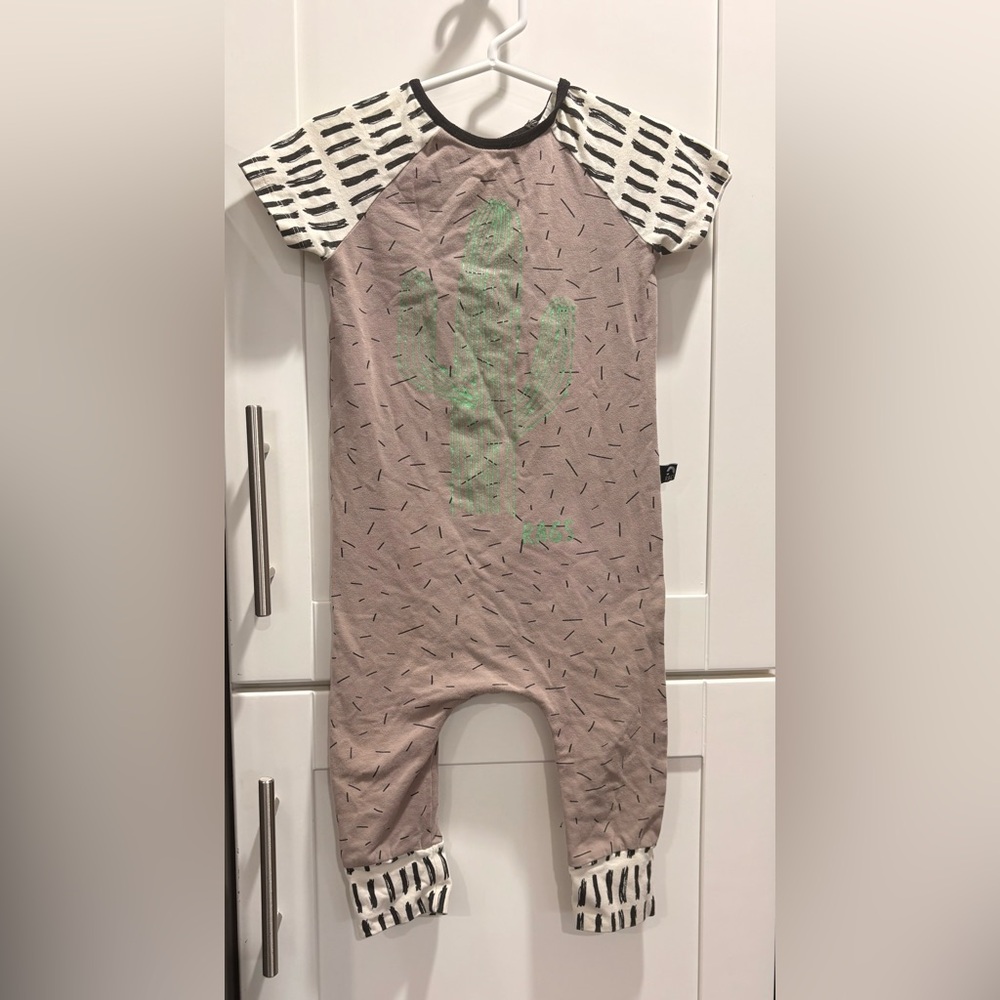 Rags to Raches Green Cactus Bodysuit
